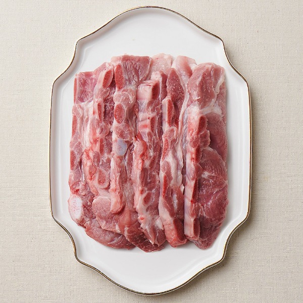 [농협안심한돈] 국내산 돼지 LA 갈비 구이 / 찜용 500g